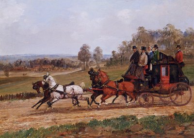 Coaching Scene by Henry Thomas Alken